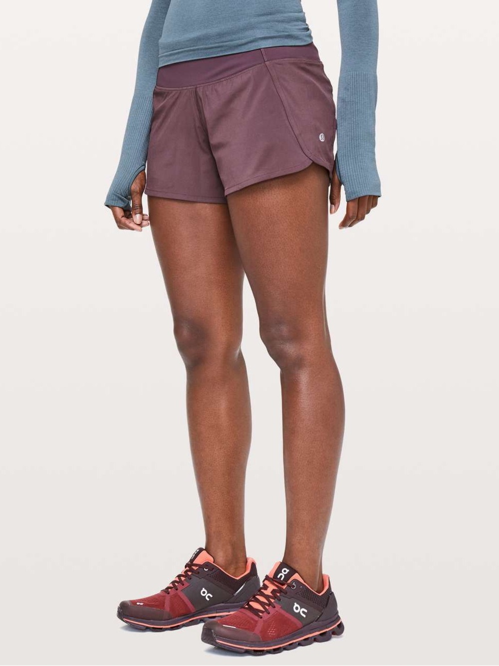 Lululemon Run Times Short II 4” Arctic Plum Size 6